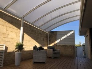 Dome and Curved Roof Patios